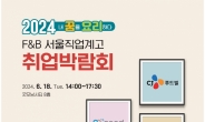 서울시교육청, 18일 F&B 직업계고 취업박람회 개최