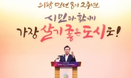 김성제 의왕시장 “2030년 전국에서 가장 살기 좋은 도시로 우뚝 설 수 있도록 하겠다”