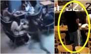 [픽!영상] 강남 카페서 ‘식빵 테러’…만취男, 치킨집 테이블에 소변