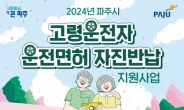 김경일 파주시장 “고령자 운전면허 자진반납, 자신과 타인의 안전 지키는 것”