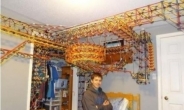 침실에 만든 롤러코스터, 16세 소년의 작품이…‘깜짝’