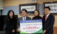 NH증권 미녀골퍼 박결 선수, 장애인체육회에 후원금