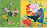 民畵로 풀어낸 ‘닭 그림전’…부귀공명·다산의 기운 ‘한가득’