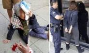 LA 길거리서 한국 할머니 폭행…美 경찰, 백인 여성 체포
