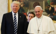 교황, 트럼프에 ‘기후변화협약 실천’ 촉구 메시지