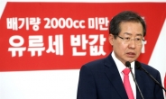 한국당, 담뱃세 이어 유류세 인하 법안 발의
