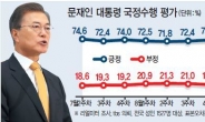 인사난맥·북핵 무력감…文대통령 지지율 66.8%