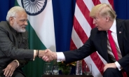 모디, 트럼프와 양자회담…인도-태평양 전략 논의