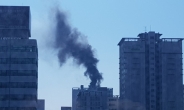 울산 신축 20층 오피스텔 옥상서 화재
