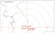 포항 북구서 규모 2.8 지진 발생