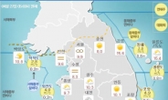 [날씨&라이프] 서울 최고기온 25℃…주말도 화창
