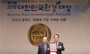 인천시설공단 인천가족공원, 2018 대한민국환경대상 수상