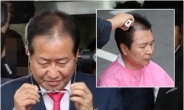 한국당 삭발 사죄…“홍준표·김무성 정계 은퇴하라”