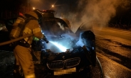 BMW, 자고나면 불…미사대로서 달리던 ‘520d’ 또 화재