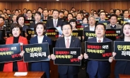 한국당 “여야 4당간 권력거래·야합”
