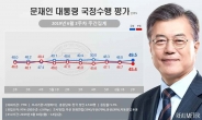 ‘평화 메시지’ 통했다…文 지지율 50% 육박