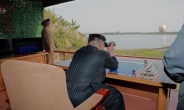 北김정은, 신형 미사일 현장지도했다…“南군부세력에 경고”