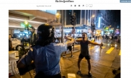 홍콩 권총맨 등장, 경찰이 총 겨냥해도 당당