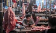 돼지고기값 101% 폭등…中 소비자물가 초비상