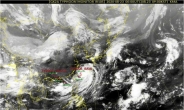 강풍 동반 태풍 '바비', 오늘 제주 남쪽 해상으로 북상
