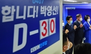 [헤럴드pic] ‘합니다!박영선! D-30’