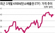 ‘탄소배출권 투자’ ETF 상품 이달 말 첫 출격