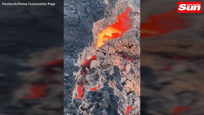 [영상] 英 스코틀랜드서 발견된 용암 같은 땅속 불길, 왜 ? [나우,어스]