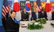 윤대통령 “한미일, 세계 평화 중심축”…바이든 “北핵 위협, 3각 공조 강화”(종합)