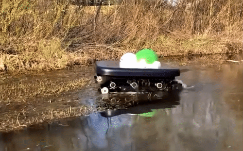 물 위에 뜬 탱크 로봇…폐수 무단 방류 악당 잡는다 [지구, 뭐래?]