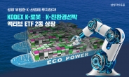 삼성자산운용, 국내 최초 로봇·친환경선박 ETF 출시