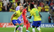 [월드컵] '너무 강한 브라질'…한국, 전반에만 4골 허용 0-4 뒤져