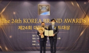 CUpost, 택배 업계 최초 대한민국브랜드대상 장관상 수상