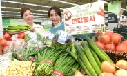 농협유통, '가격 급등 채소 8대 품목 반값 할인 판매'