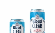 롯데칠성음료, 올몰트 논알코올 맥주 ‘클라우드 클리어’ 출시