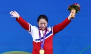 북한 역도 여자 49㎏급 리성금, 세계 신기록·금메달 [항저우AG]