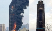‘담배꽁초’ 하나로 불탄 中 42층 건물…재산피해만 14억