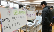 [헤럴드pic] 사전투표장 찾은 시민들
