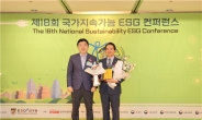 국민건강보험공단, 2년 연속 ESG 우수기업 종합대상 수상