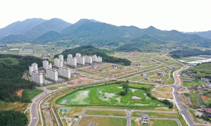 담양군,달빛문화지구 도시개발사업 완료