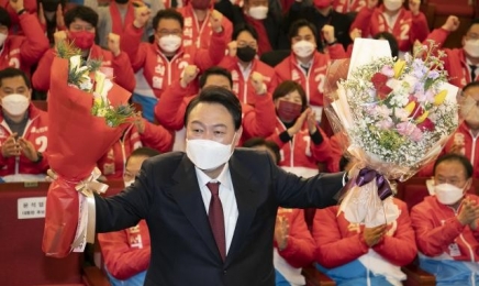 윤석열 대통령 당선…5년만의 정권교체