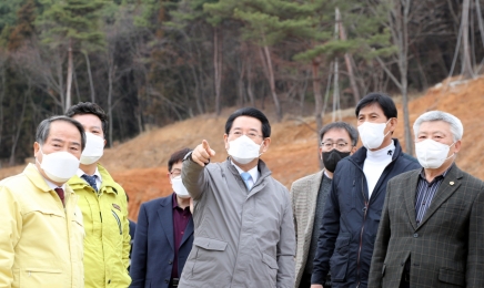 전남도, 담양 매산지구 새꿈도시 현장 점검