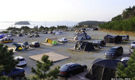 신록의 계절 5월,전남 캠핑장서 힐링하세요