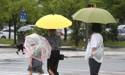 광주·전남 23일 새벽까지 최고 20㎜