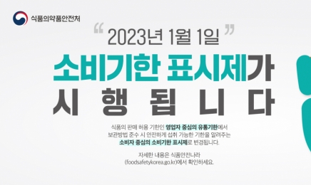 2023년부터 축산식품 ‘소비기한’표시제 시행