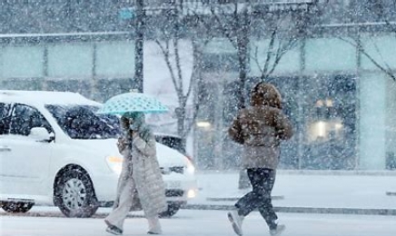 광주·전남 주말 휴일에 최고 20cm 눈 예상…대설예비특보