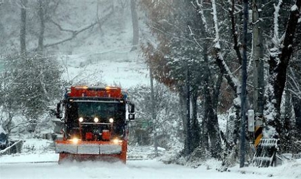 전남 한파주의보…폭설피해, 172동 11억6200만원