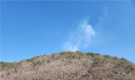 전남 화순에 산불…임야 0.06ha 태워