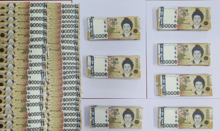 경북경찰, 5만원권 위조지폐 6천여매 제조·유통 일당 무더기 검거