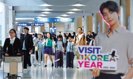 [헤럴드pic] ‘한국방문의해’ 환영 주간...몰려드는 외국인 관광객