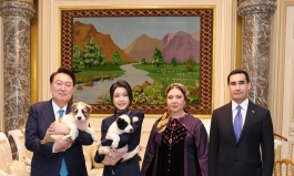 투르크 國犬, 18일 한국行…반려가족 이룬 尹 대통령, 강아지 8마리로
